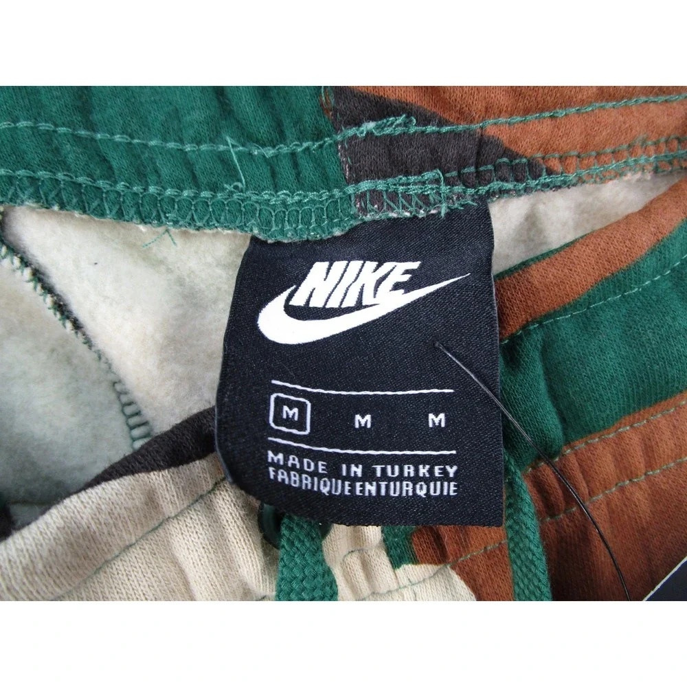 Nike Sportswear Club Fleece Camo Joggers Mens Medium Green Brown AV5942-341